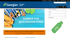 Desktop Screenshot of georgianstores.com